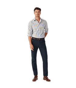 Newland  poplin check shirt