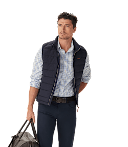 Newland  poplin check shirt