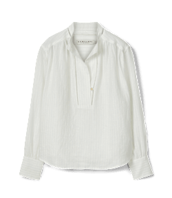 Lawrie linen stripe shirt