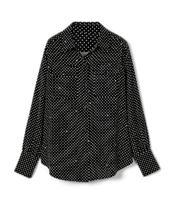 Whiteley silk printed shirt