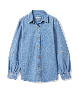 Crispin balloon sleeve shirt