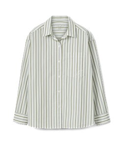 Hopeland poplin stripe shirt