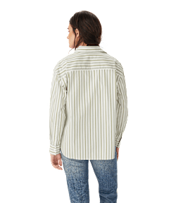 Hopeland poplin stripe shirt