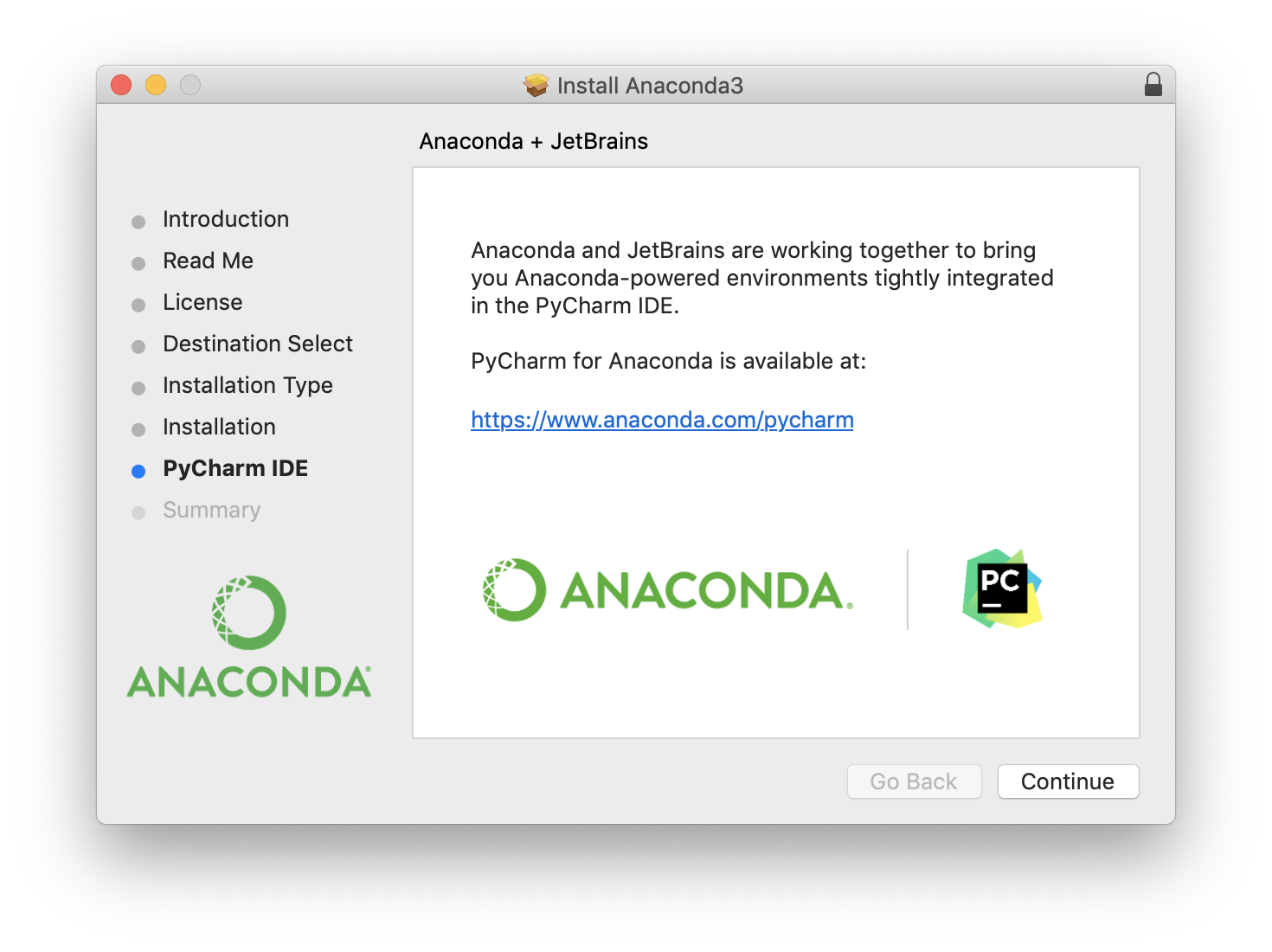 Anaconda install windows