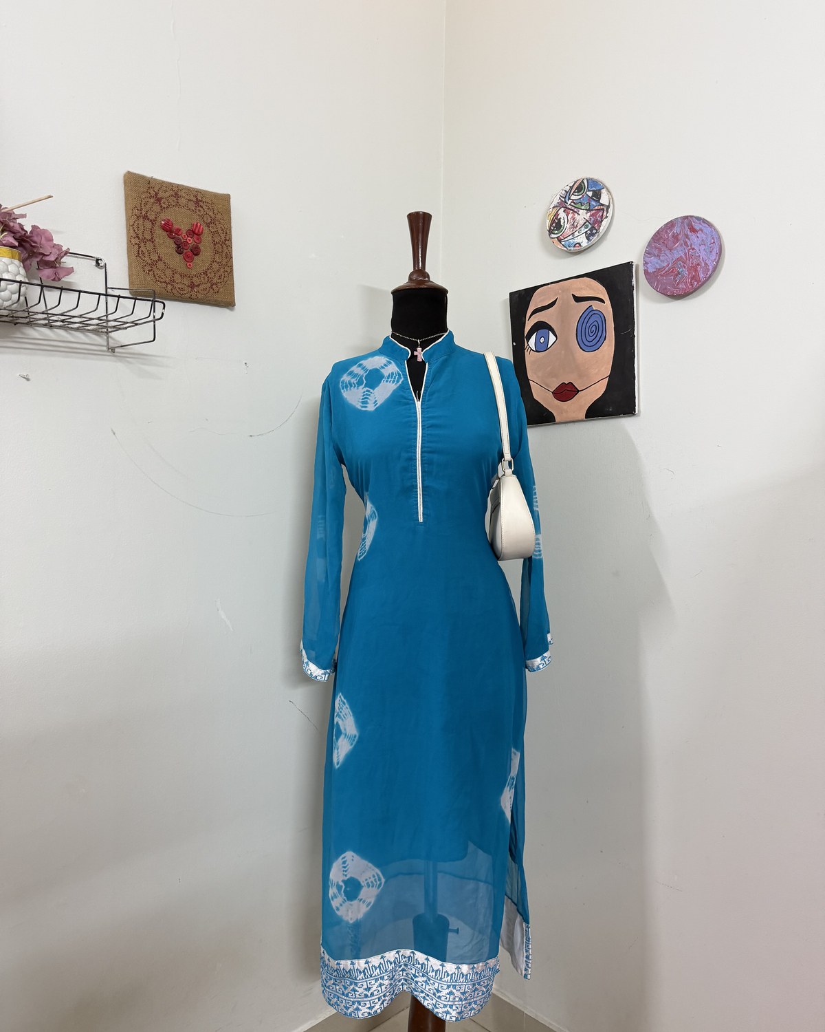 Blue Kurta