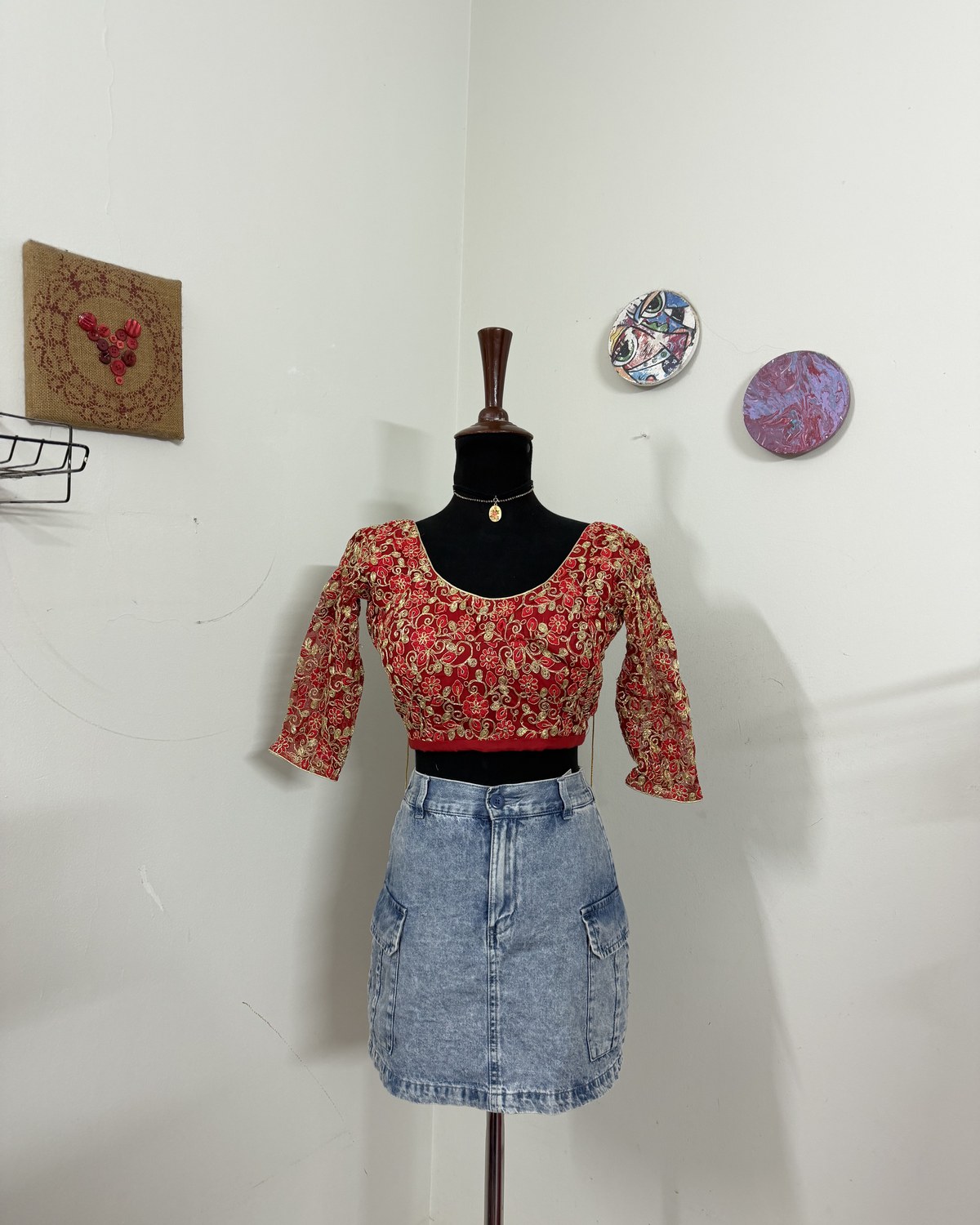 Red Blouse
