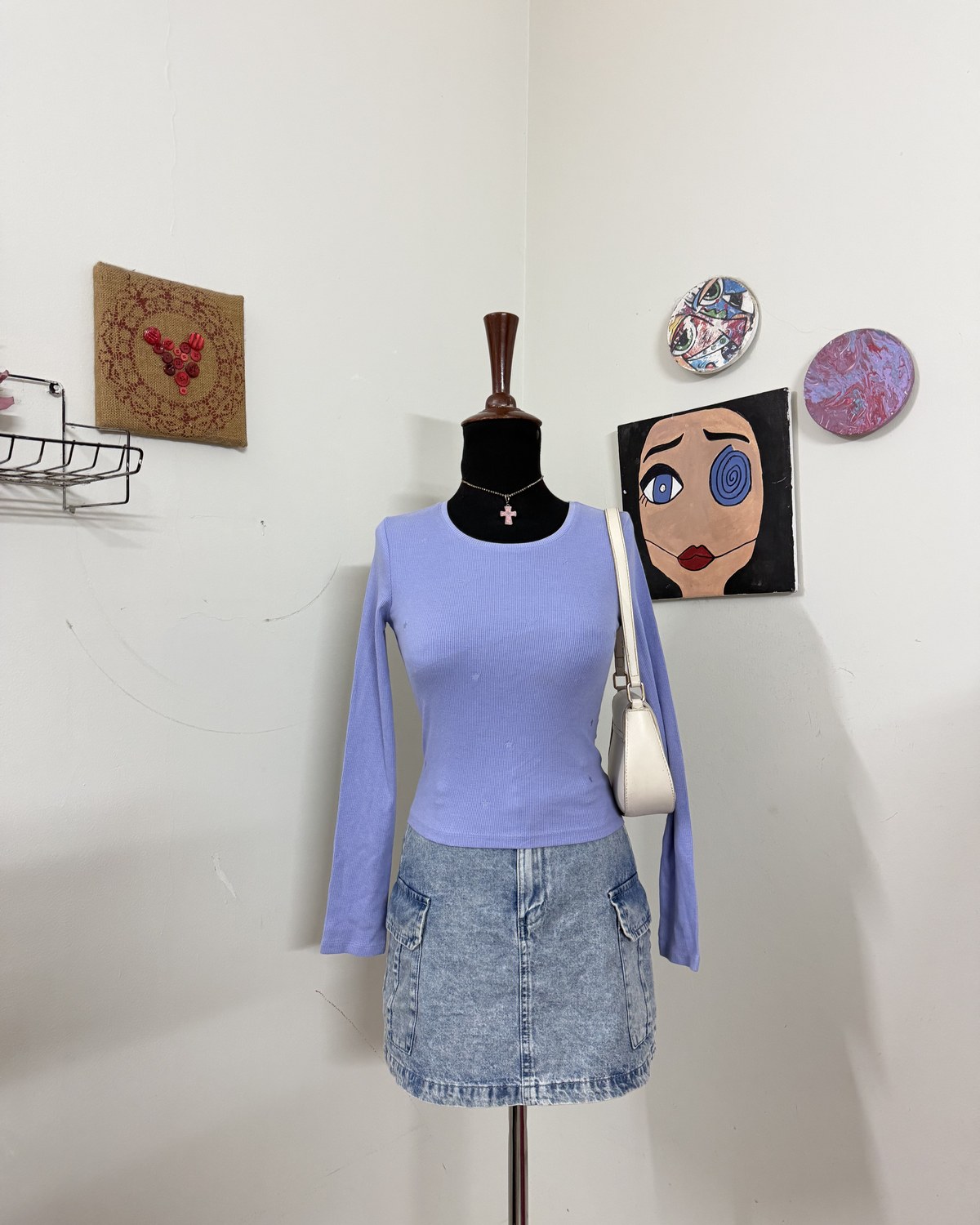 Purple Fitted Shirt