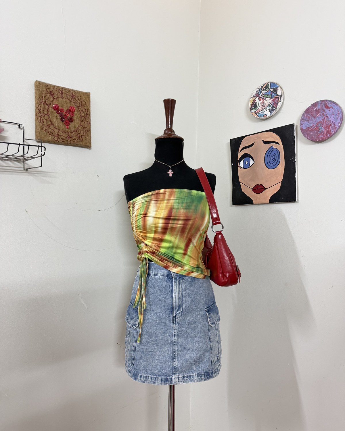Y2K Style Printed Tank Top