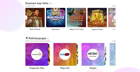 Dreamz peliaula. Suomen top-lista ja pelintarjoajat listattuna kasinon pelivalikoimassa.