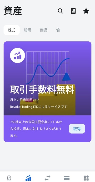 revolutの株式