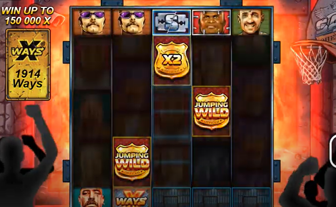 san quesntin xwaysスロットのジャンピングワイルド