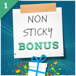 Hyödynnä non sticky bonus -tervetuliaistarjous