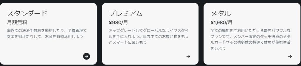 レボリュートのプラン