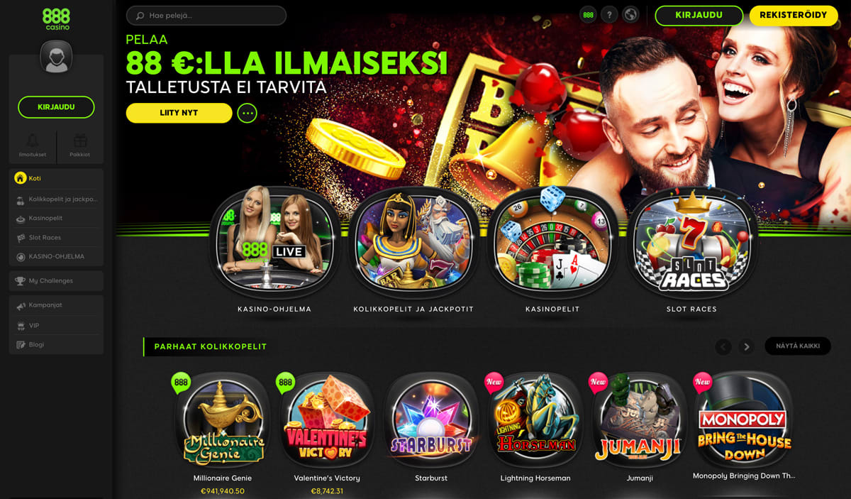 888-casino-etusivu