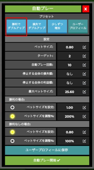 バスタビットのパーレー法