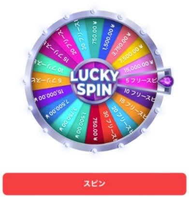 ゴーホグカジノの入金不要ボーナスホイール
