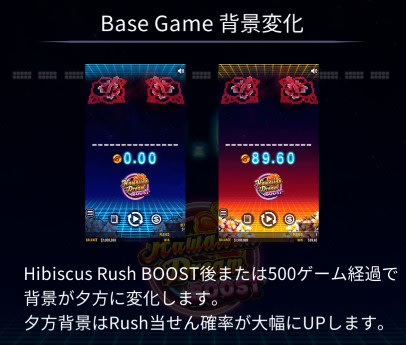 ハワイアンドリームブーストのベースゲーム