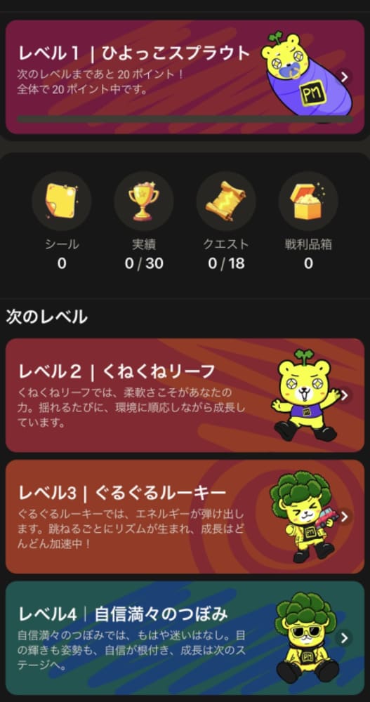 パリマッチのロイヤリティプログラム