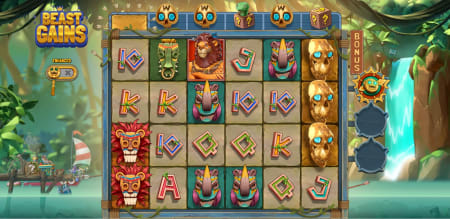 ビーストゲインズのゲーム画面