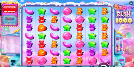 シュガーラッシュ1000のゲーム画面