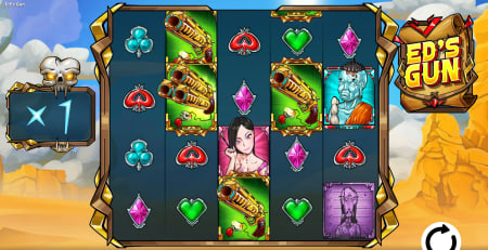 エッズガンのゲーム画面