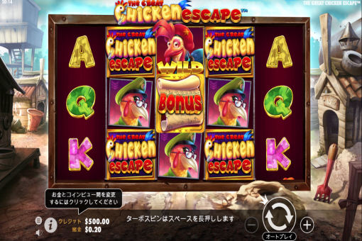 ザ・グレート・チキン・エスケープ（The great chicken escape）