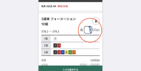 ウィンチケット投票