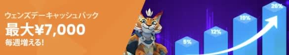 リンクスベットウェンズデーキャッシュバック