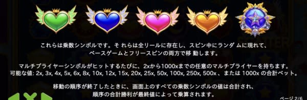 スターライトプリンセス1000のシンボル