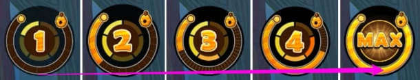 ワイルドスワーム蜂のゲージ