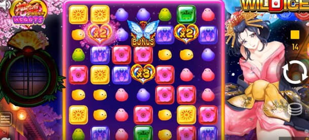 エロいスロット「花魁hearts」