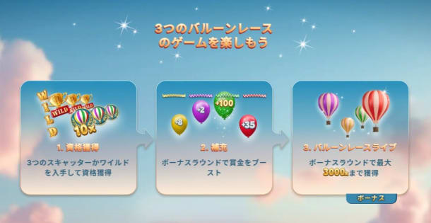 balloon race liveの基本ルール