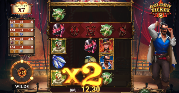 ゴールデンチケット2のWILDSメーター