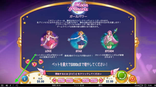 ラッキーニッキーのRTP率確認方法