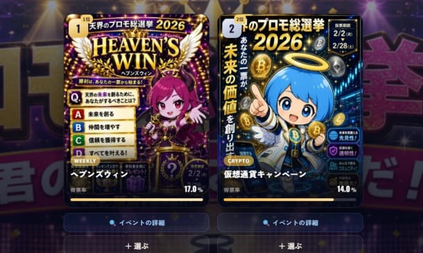 スロット天国のキャンペーン