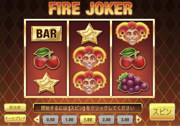 勝てないスロットーファイヤージョーカー