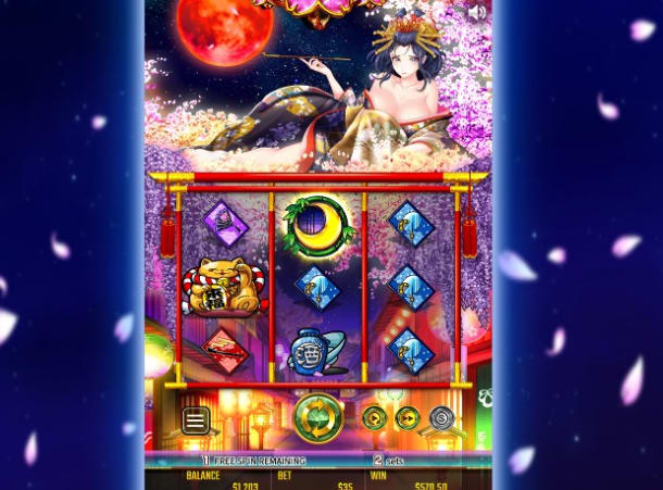 エロいスロット花魁ドリームの花魁RUSH