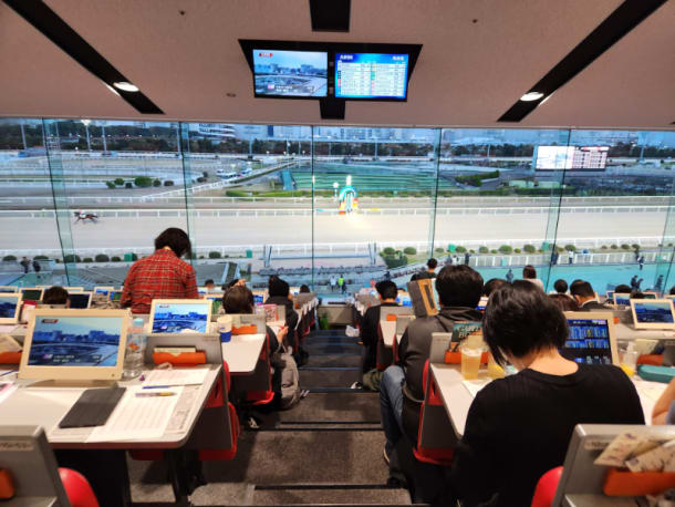 大井競馬の指定席