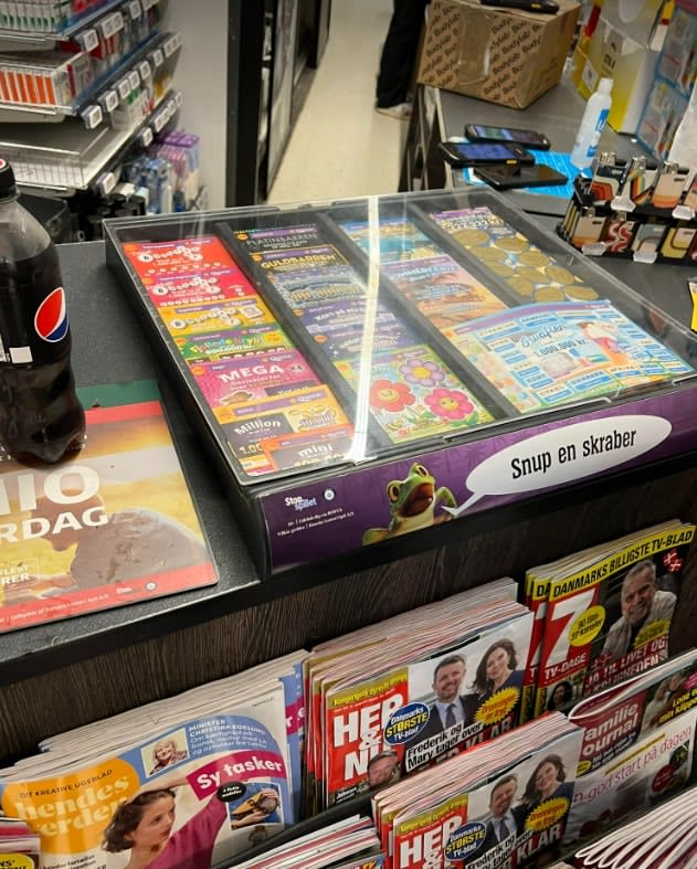 デンマークのスクラッチカード