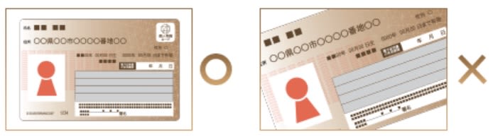 遊雅堂に提出する本人確認書類