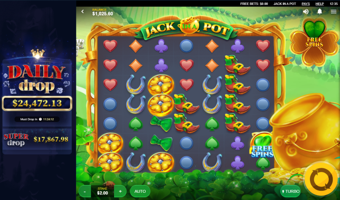 ジャックポットゲームの「ジャック・イン・ポット（Jack In A Pot）」