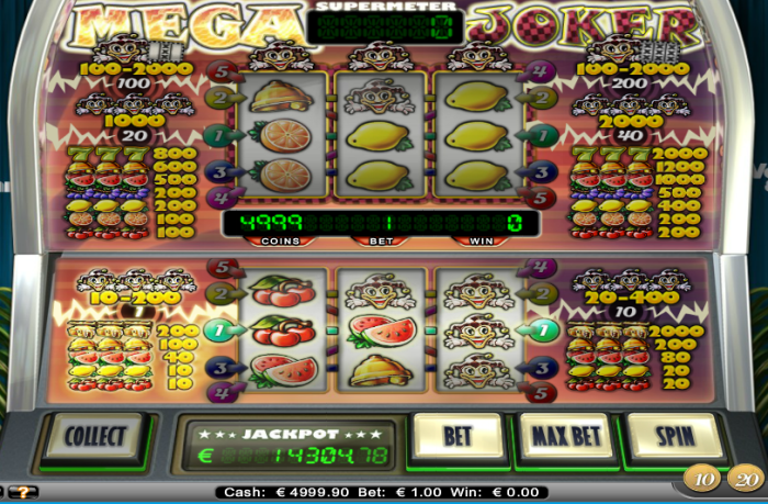 還元率が高く勝てるスロット「メガ・ジョーカー(Mega Joker)」