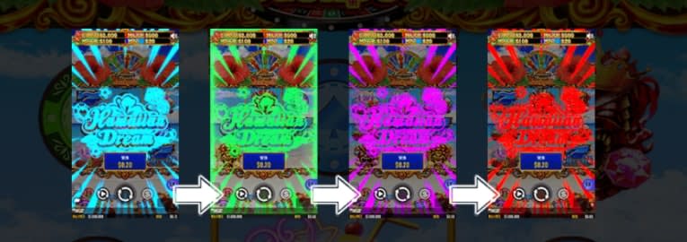 ハワイアンドリームジャックポットのリスピン