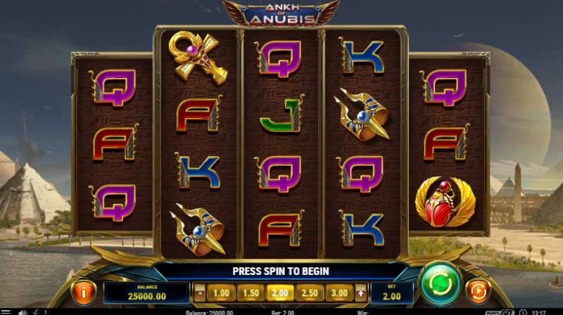 スロット「Ankh of Anubis」