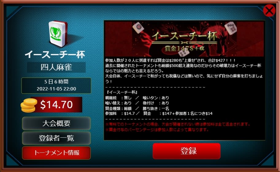 イースーチー杯