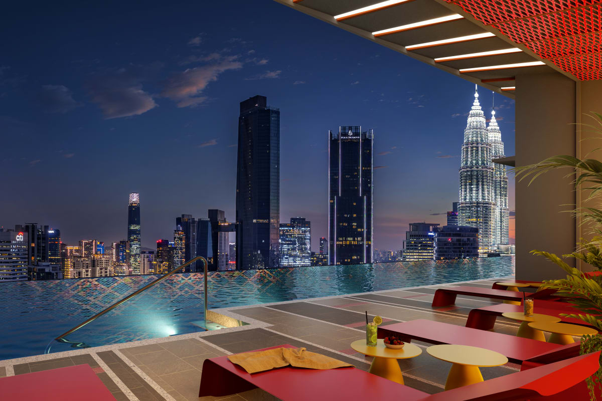 Phoeniz Suites @ KL City Centre, exterior view