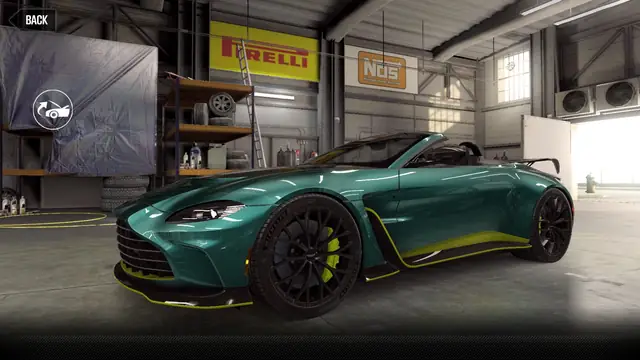 Aston Martin V12 Vantage Roadster (Purple Star)