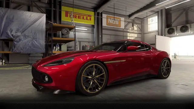 Aston Martin Vanquish Zagato Coupe (Purple Star)