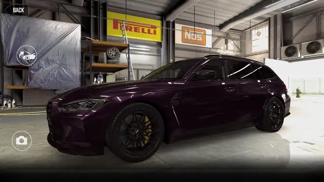 BMW M3 Touring (G81) Competition (Purple Star)