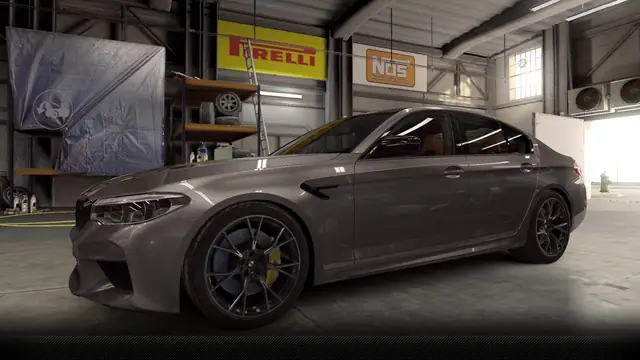 BMW M5 Competition (Purple Star)